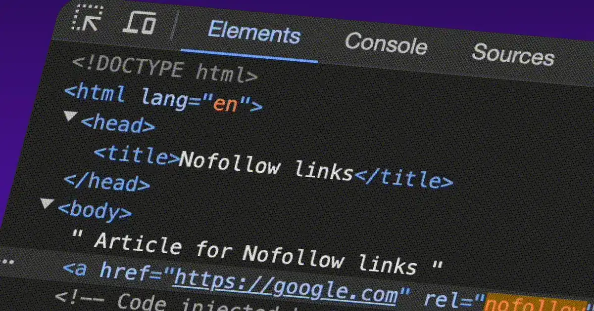 Dofollow vs nofollow links explained