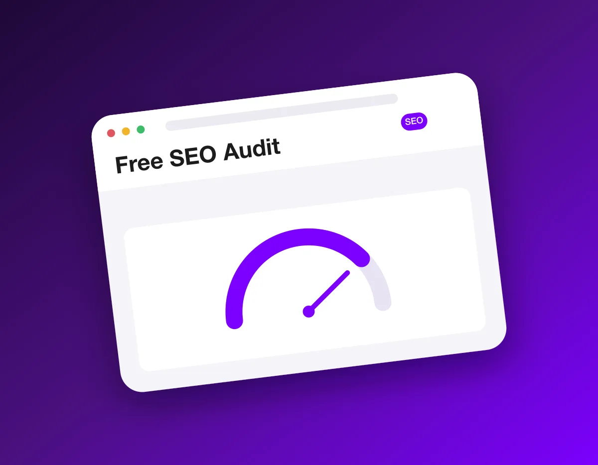 A free online SEO audit returning a score and a list of issues, with the real value being the fix-and-create plan most free tools stop short of.