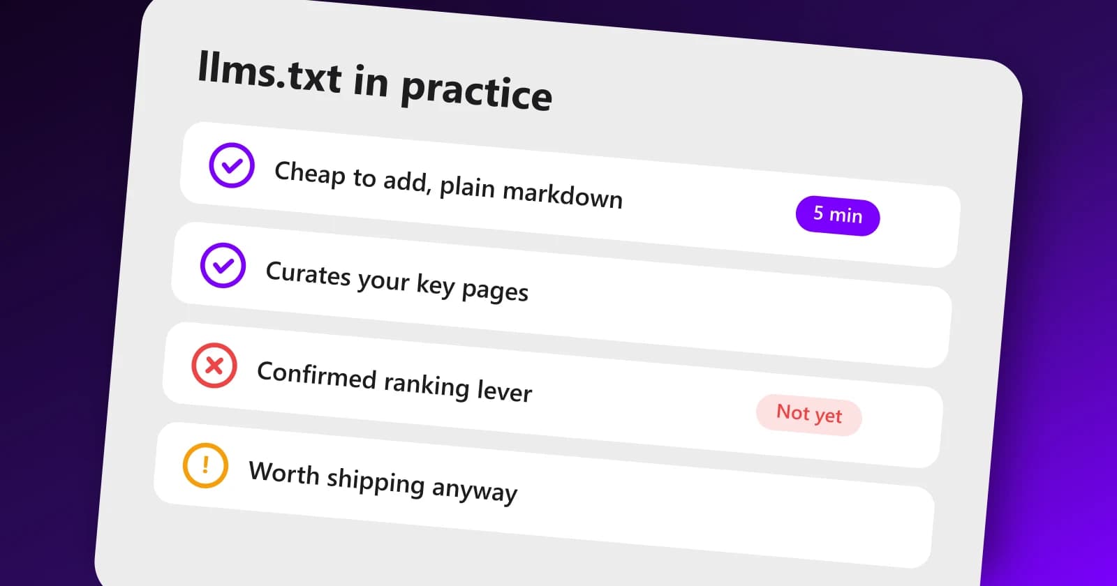Markdown llms.txt file listing a site's key pages for AI assistants