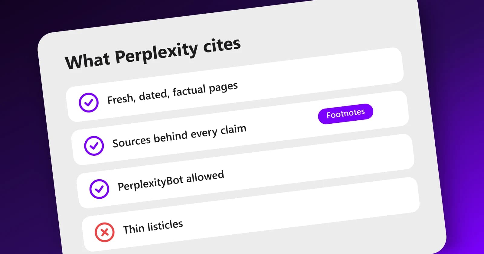 Perplexity answer with numbered citations pointing to source websites