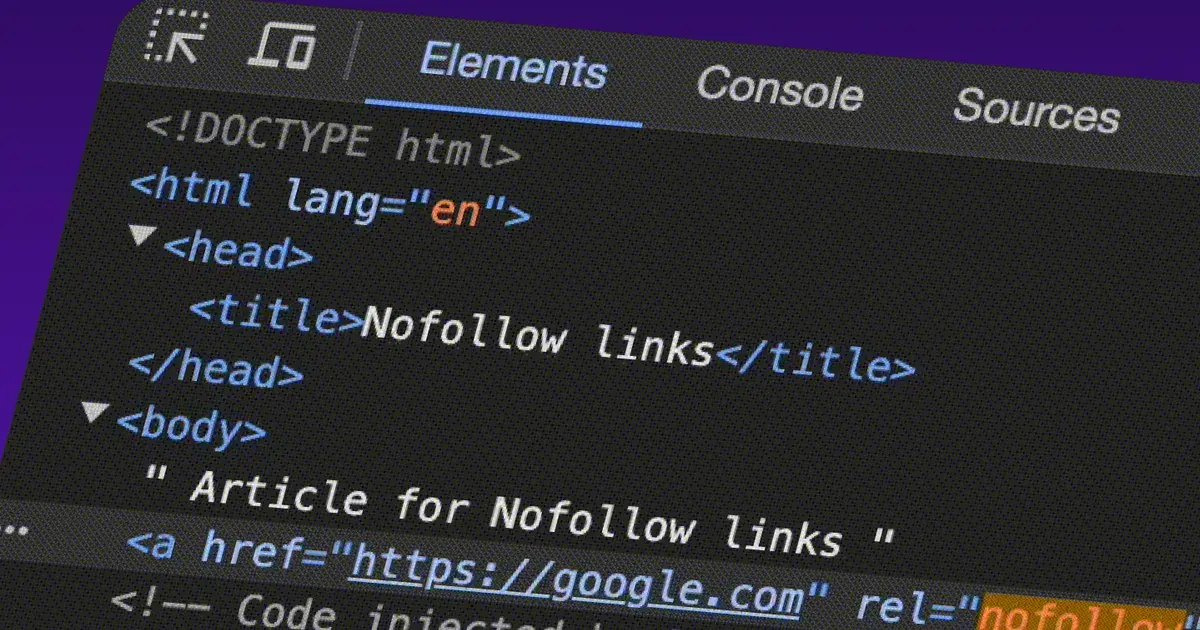 Dofollow vs nofollow links explained