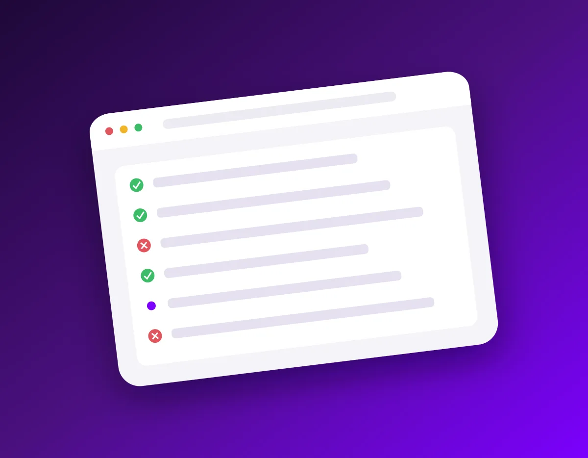 The technical SEO audit sequence: crawl and indexing first, then speed, mobile, structured data and internal links, each check feeding a prioritized fix list.